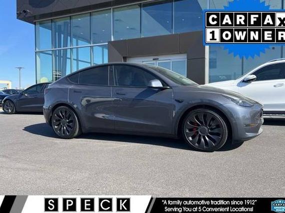 TESLA MODEL Y 2022 7SAYGDEFXNF391589 image